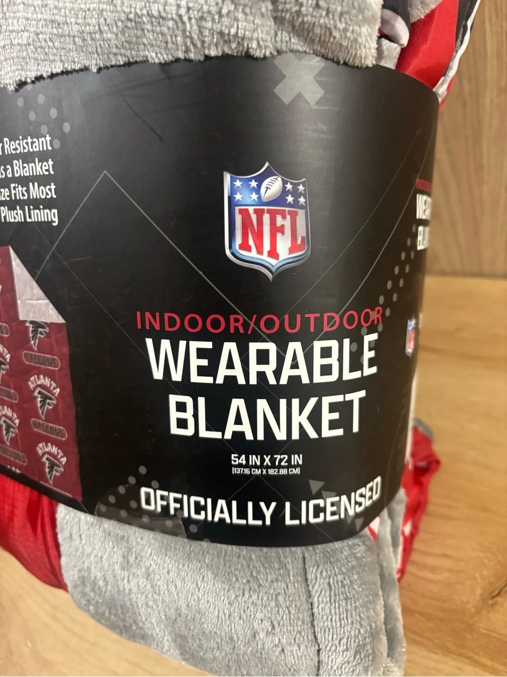 NFL Atlanta Falcons Wearable Blanket Brand New